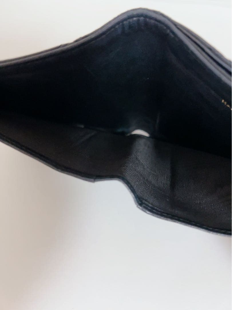 シャネル　CHANEL 折り財布　ブラック　黒　ココマーク