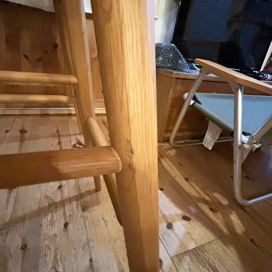 柏木工　ナチュラルウッド カウンターチェア　　 バースツール 2脚セット