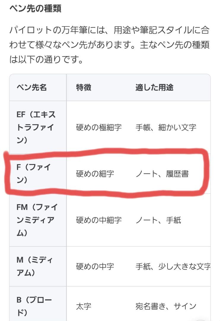 万年筆　パイロット　PILOT