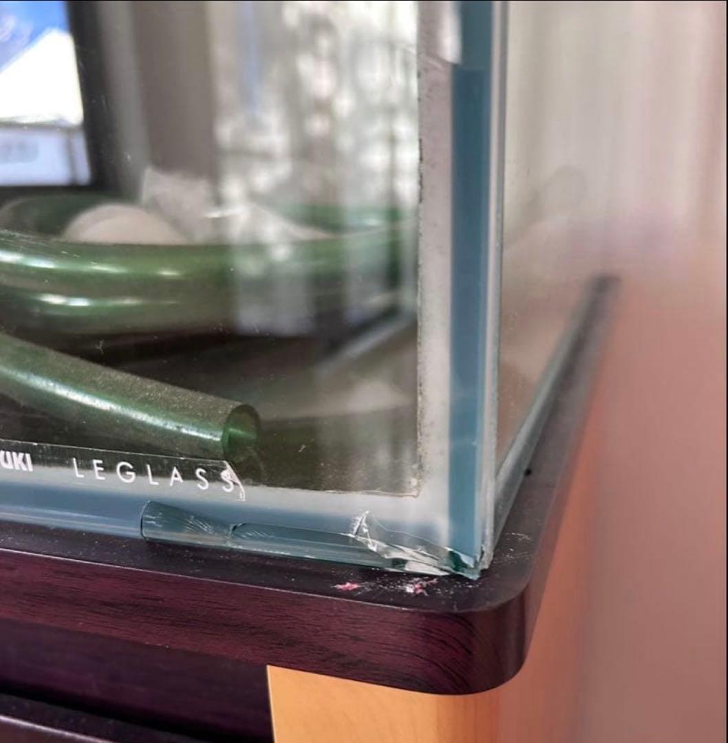 90センチ　ガラス水槽　水槽台　外部フィルター　セット