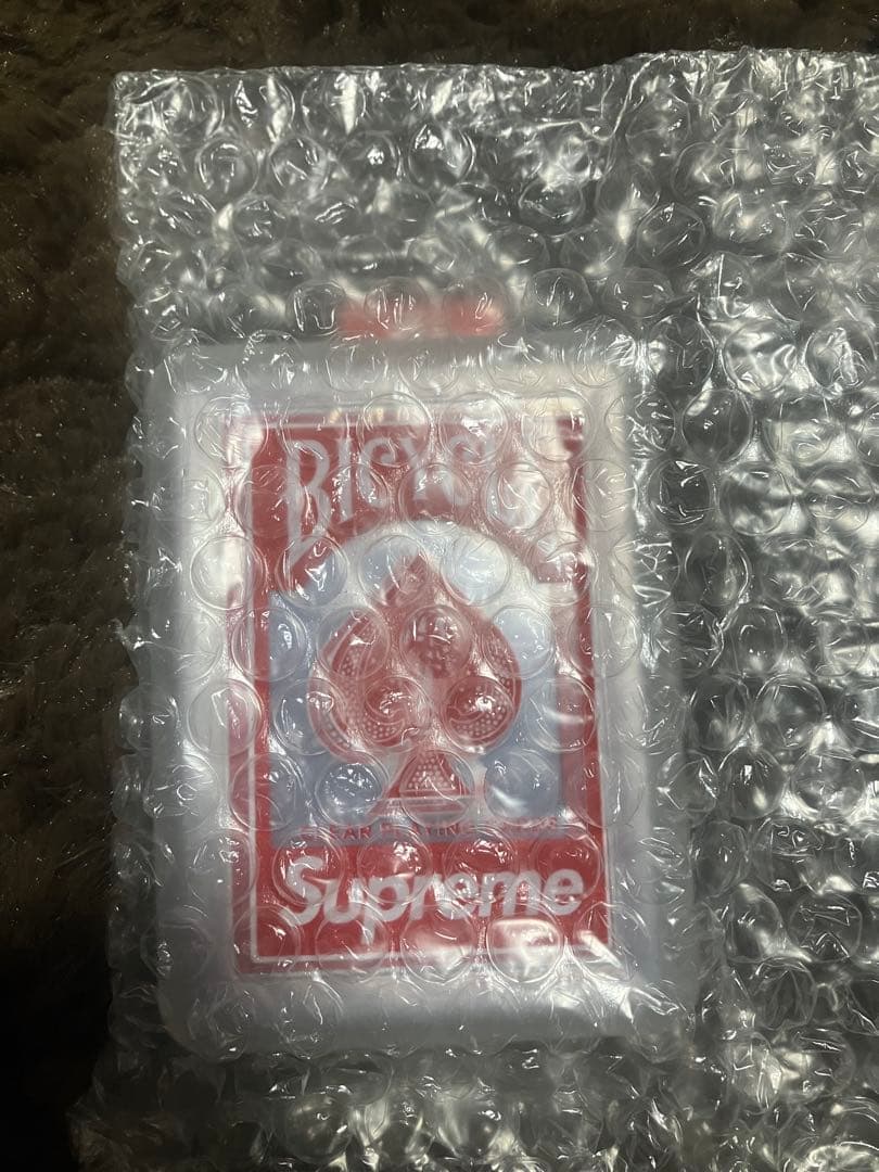 Supreme Bicycle® Clear Playing Cards