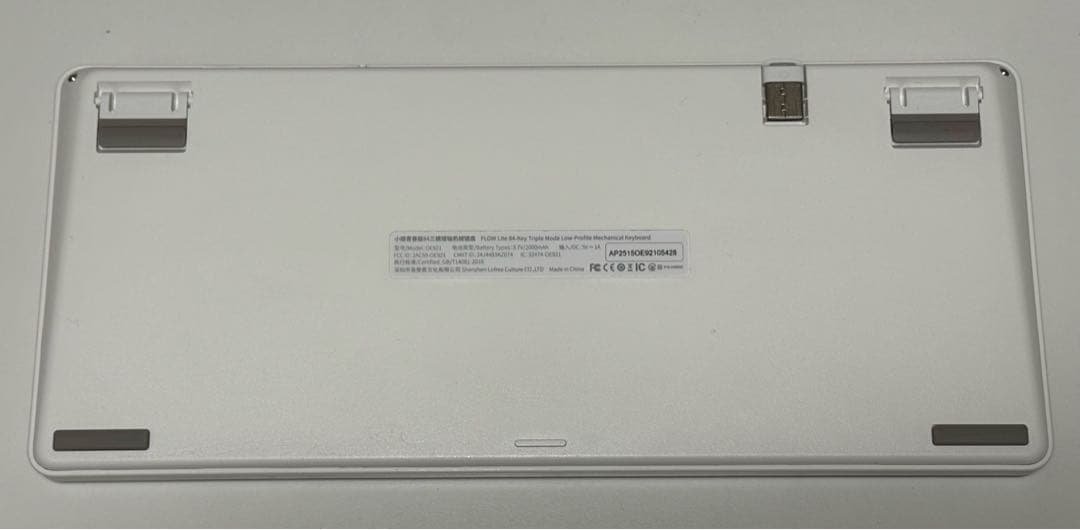 Lofree Flow lite 84 キーボード 本体 英語配列