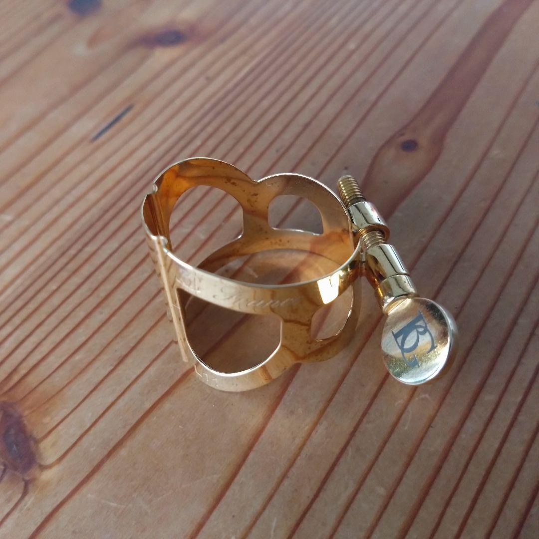 【美品】BG L11 ALTO Saxリガチャー ゴールド／値下済