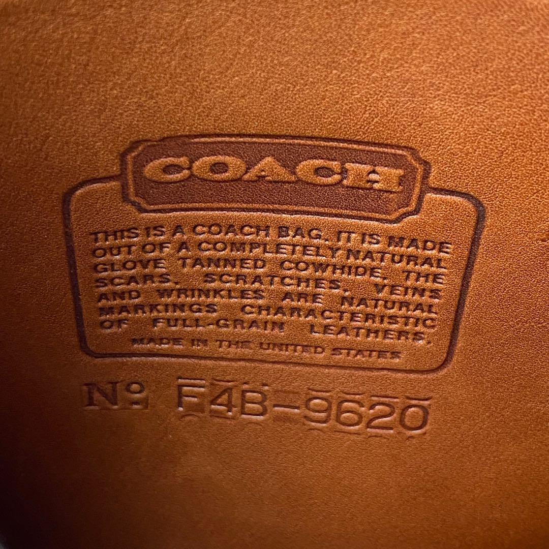 old coach オールドコーチ ショルダーバッグ オールレザー ターンロック