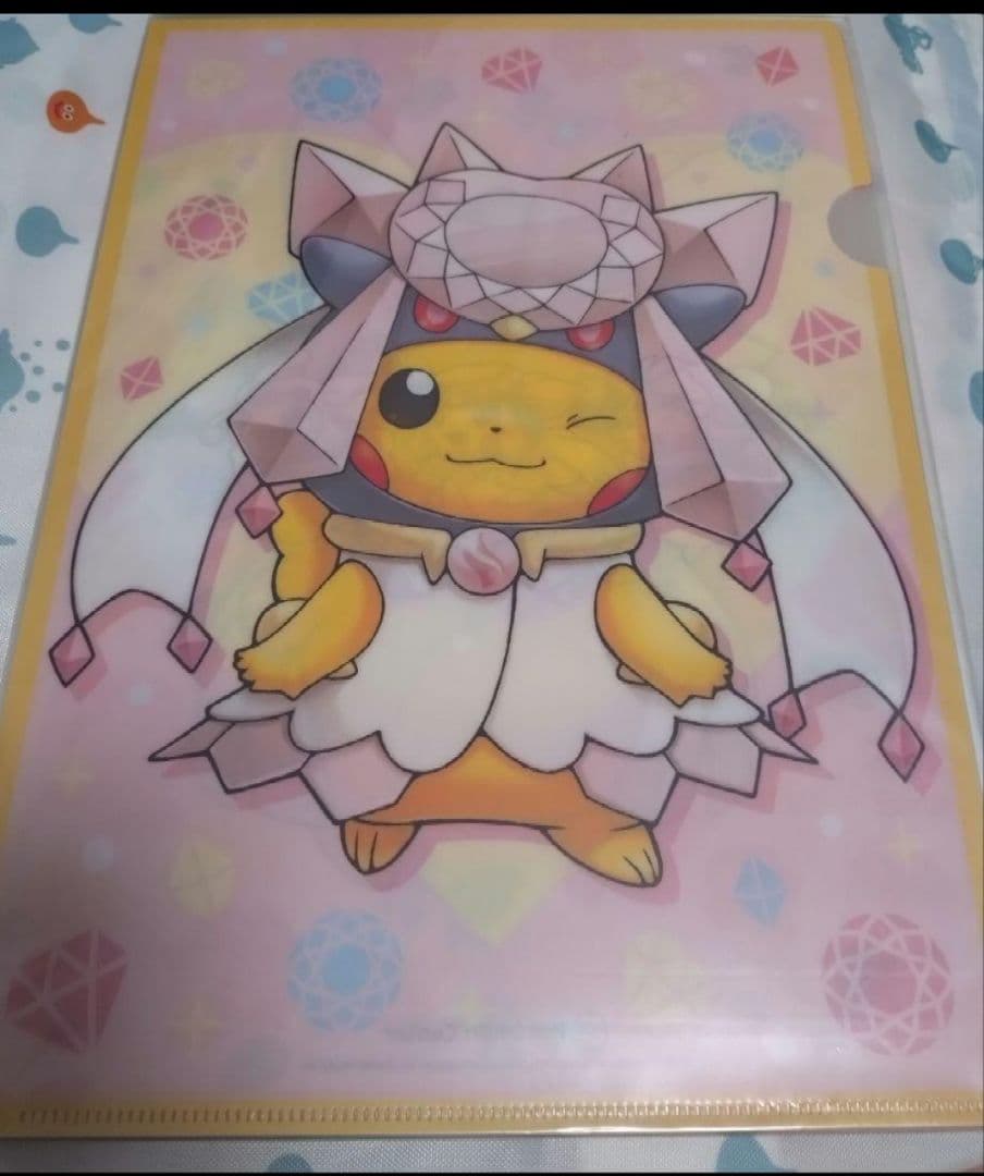 メガポンチョを着たピカチュウ vol.2 A4クリアファイルセット　レックウザ