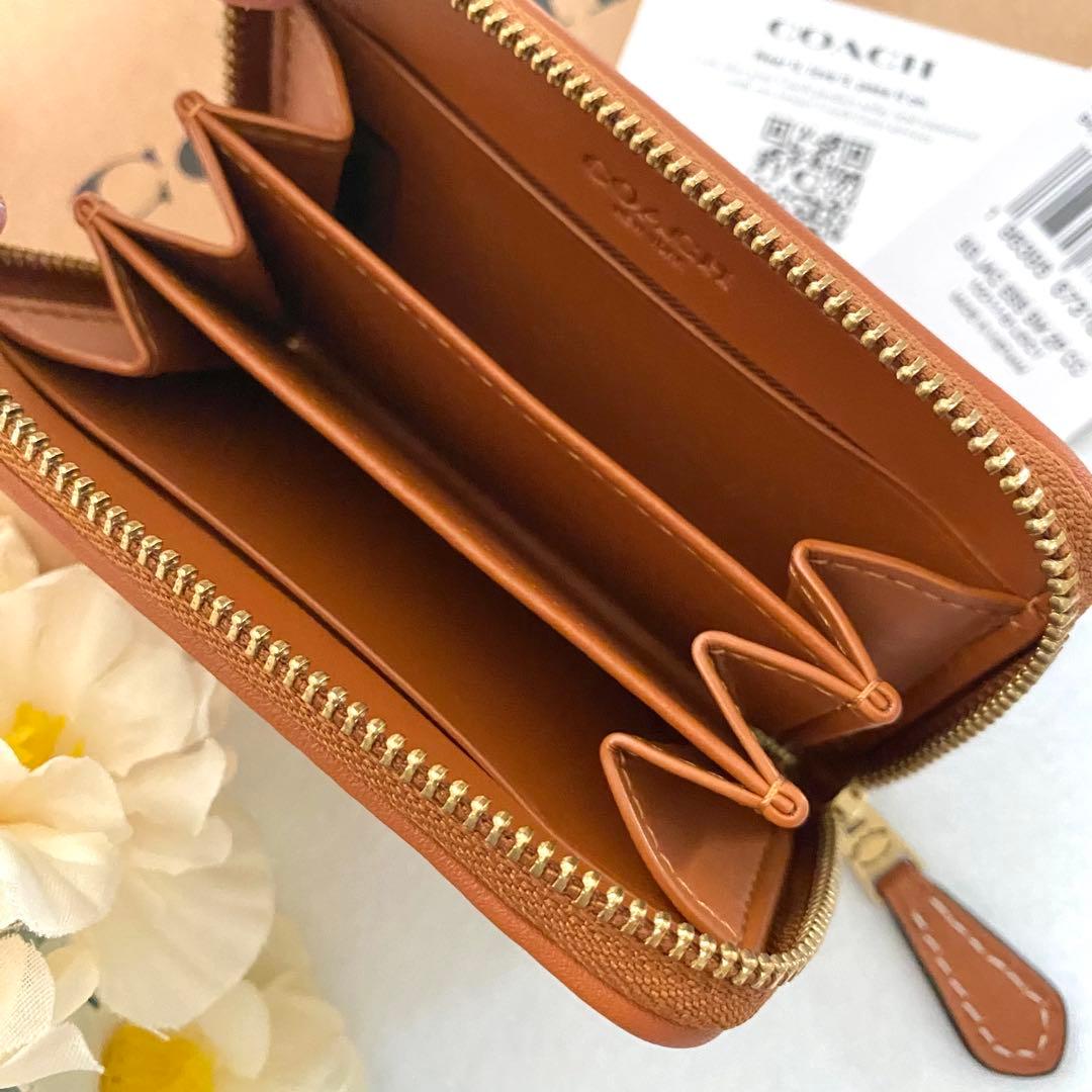 新品　正規品☆COACH コーチ　ケース　キャメル　ケース