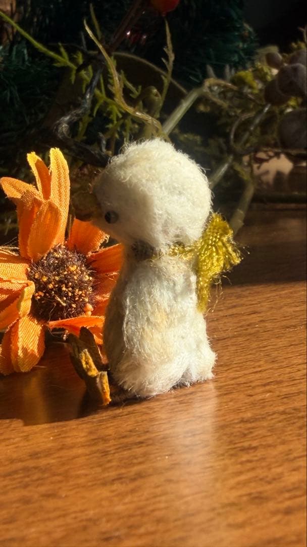 moriのえほん様　小さいアヒル　ぬいぐるみ　ミニチュア　ハンドメイド