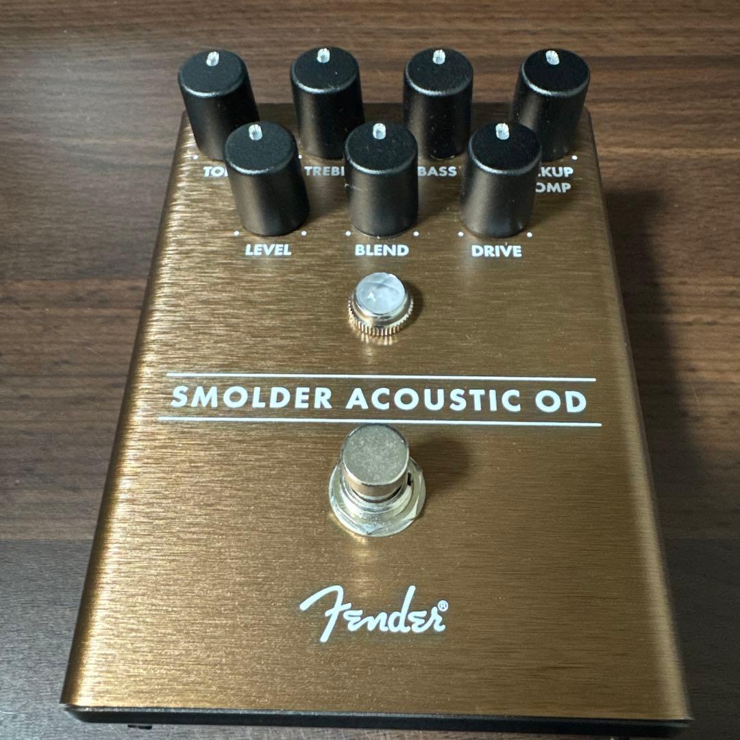 美品 Fender SMOLDER ACOUSTIC OVERDRIVE