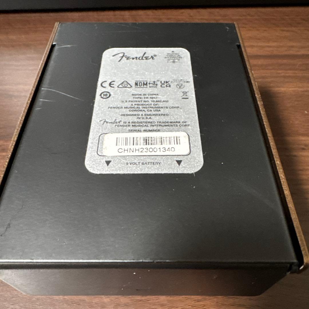 美品 Fender SMOLDER ACOUSTIC OVERDRIVE