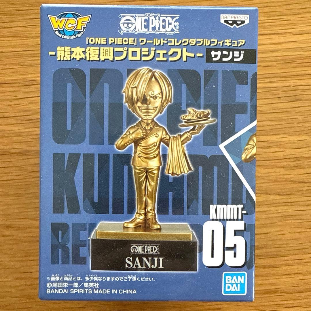ワンピース 熊本復興プロジェクト ワーコレ 銅像セット 記念カード付き 5個