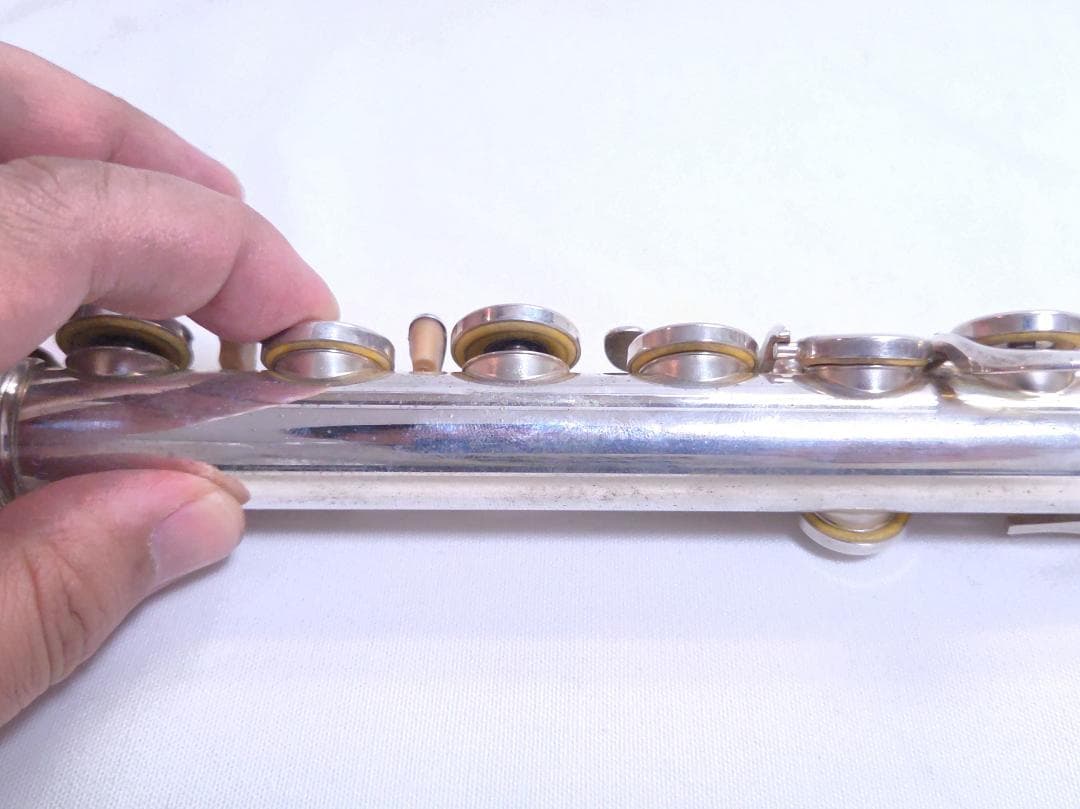 YAMAHA YFL-211S フルート 銀メッキ キー動作良好 #2423