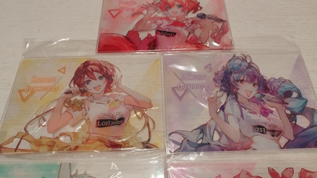 マクロスΔ ワルキューレ衣装展 アクリルボード 5種セット