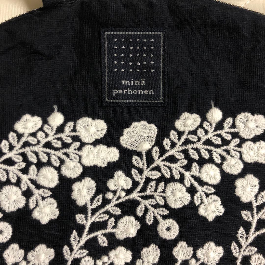 ミナペルホネン　マフィンバッグ　floraleaf 新品未使用