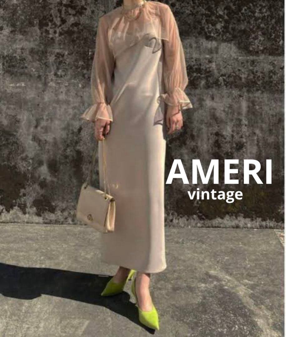 新品★ AMERI MANY WAY TULLE VEIL DRESS