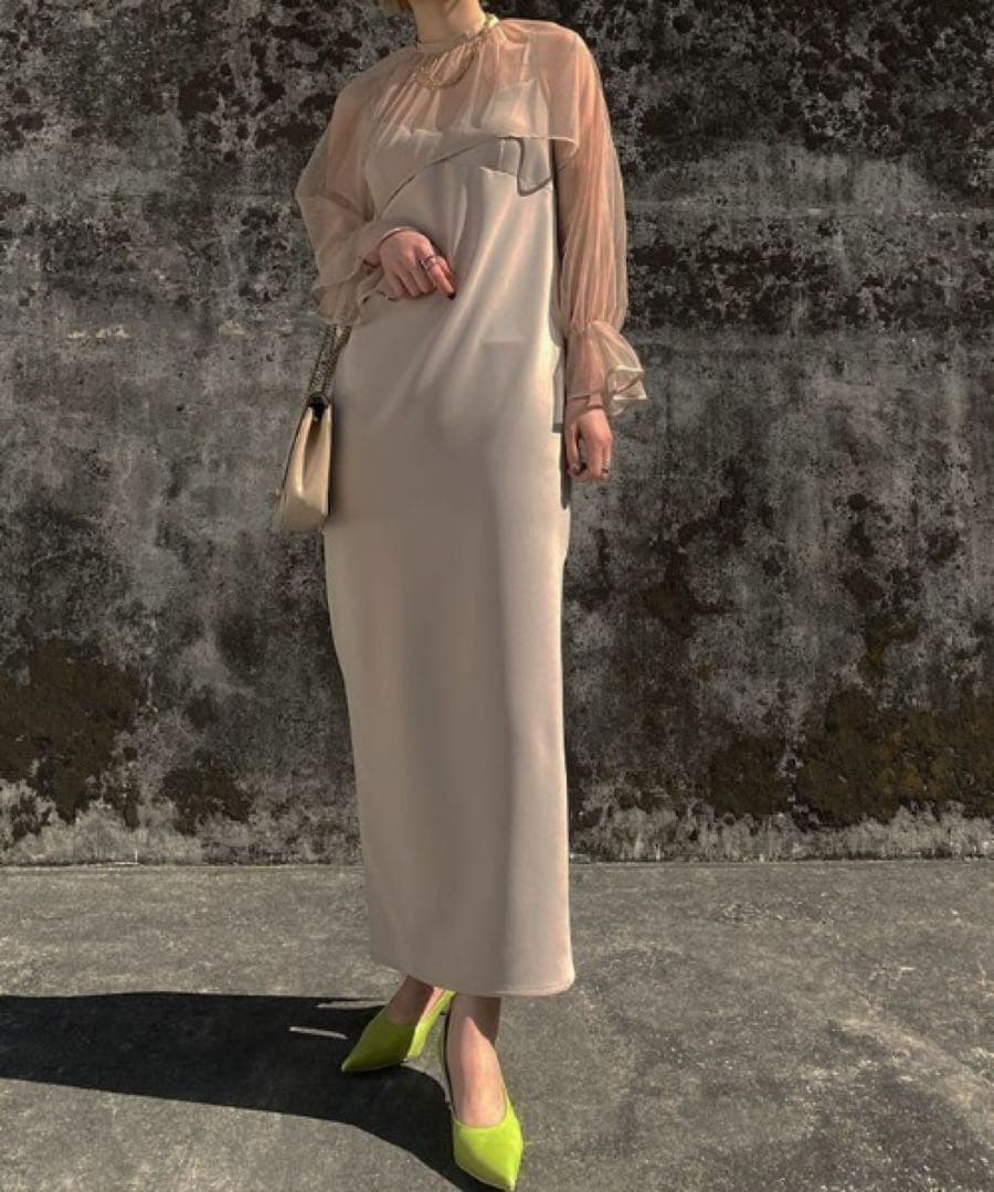 新品★ AMERI MANY WAY TULLE VEIL DRESS