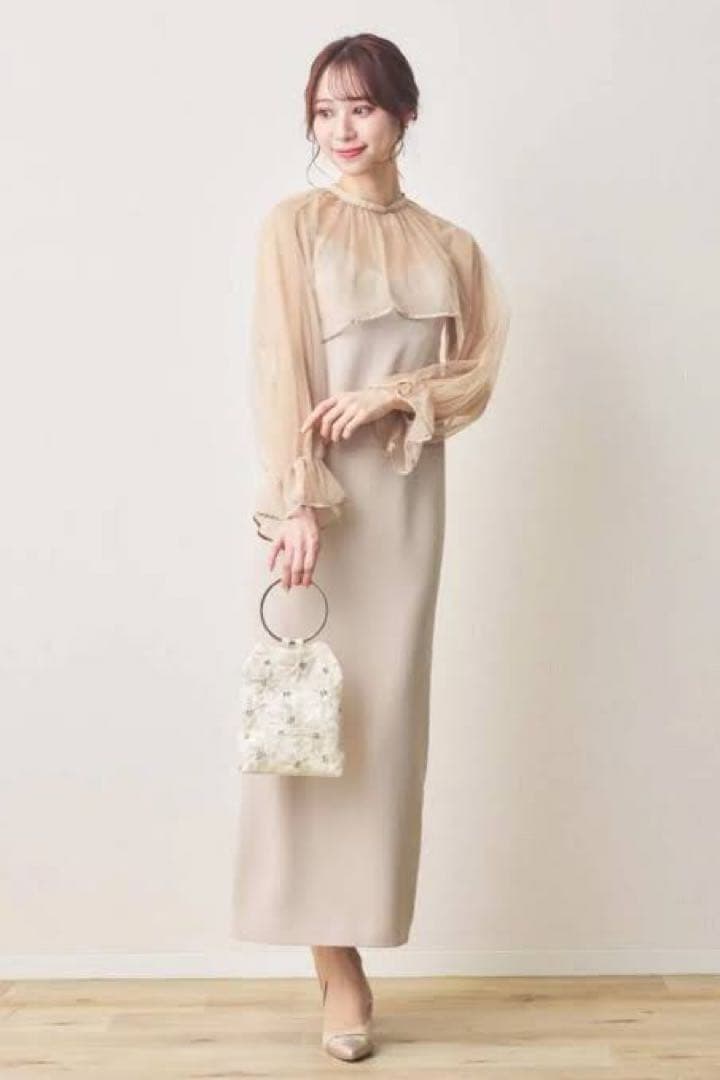 新品★ AMERI MANY WAY TULLE VEIL DRESS