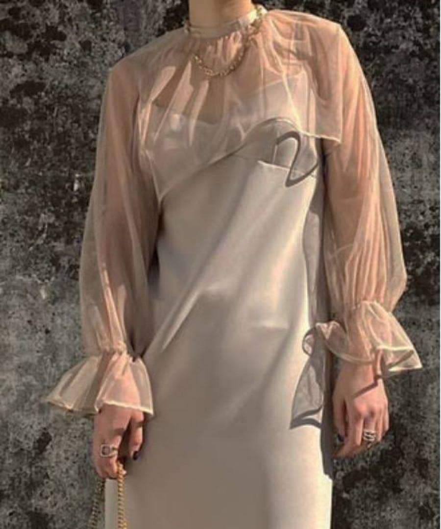 新品★ AMERI MANY WAY TULLE VEIL DRESS