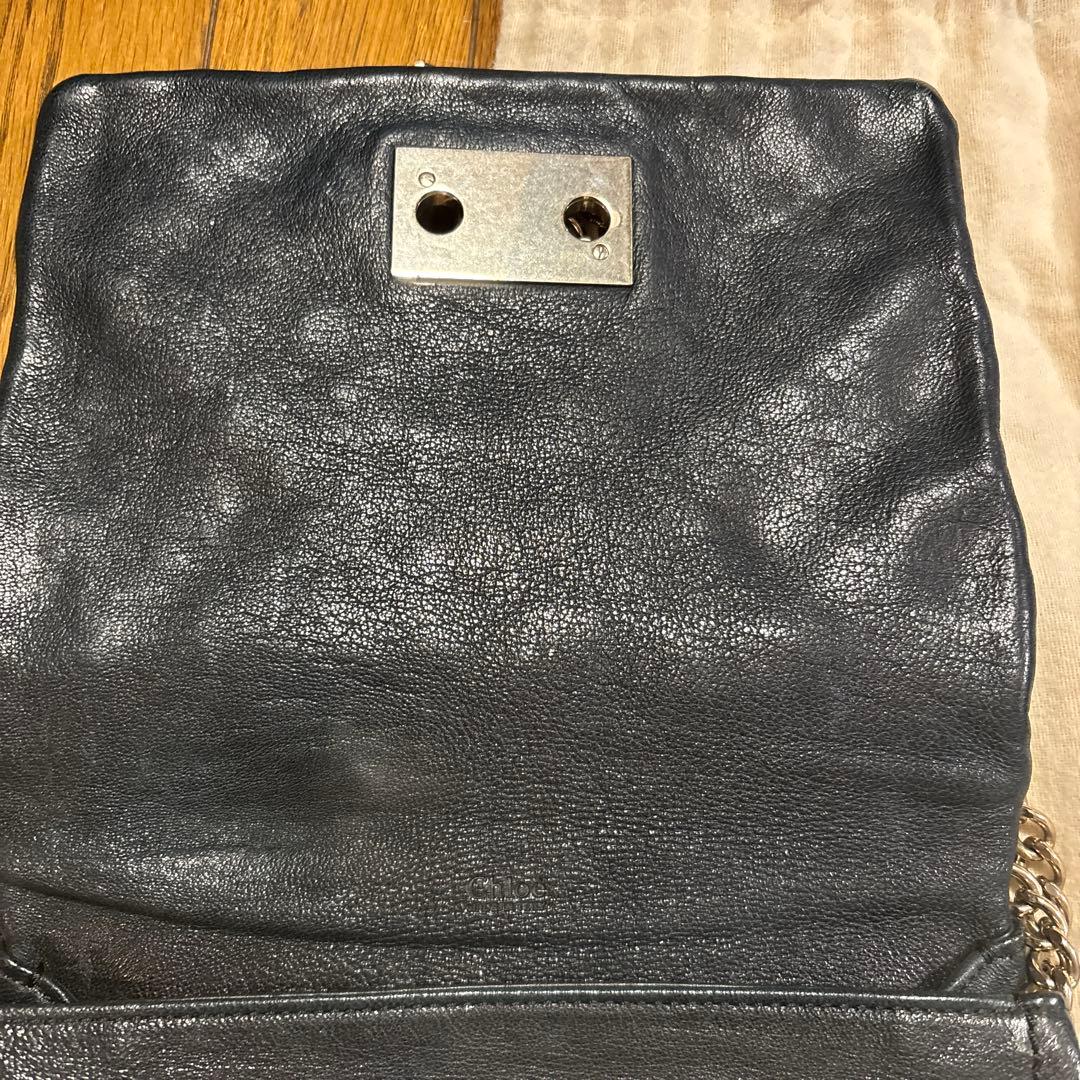 Chloé 刺繍デザイン チェーンハンドバッグ　美品 アンティーク