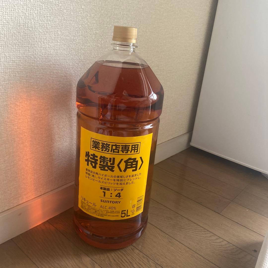 特製ウイスキー 5L アルコール40%
