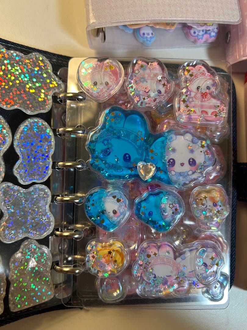 シール 完成品 ボンボンドロップシール おはじきシール ウォーターinシール