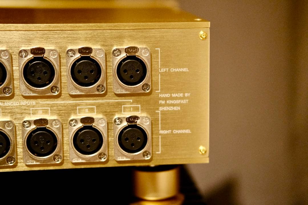 1:1クローン FM266 コントロールアンプ XLR出力バージョン