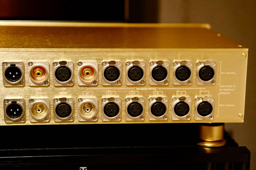 1:1クローン FM266 コントロールアンプ XLR出力バージョン
