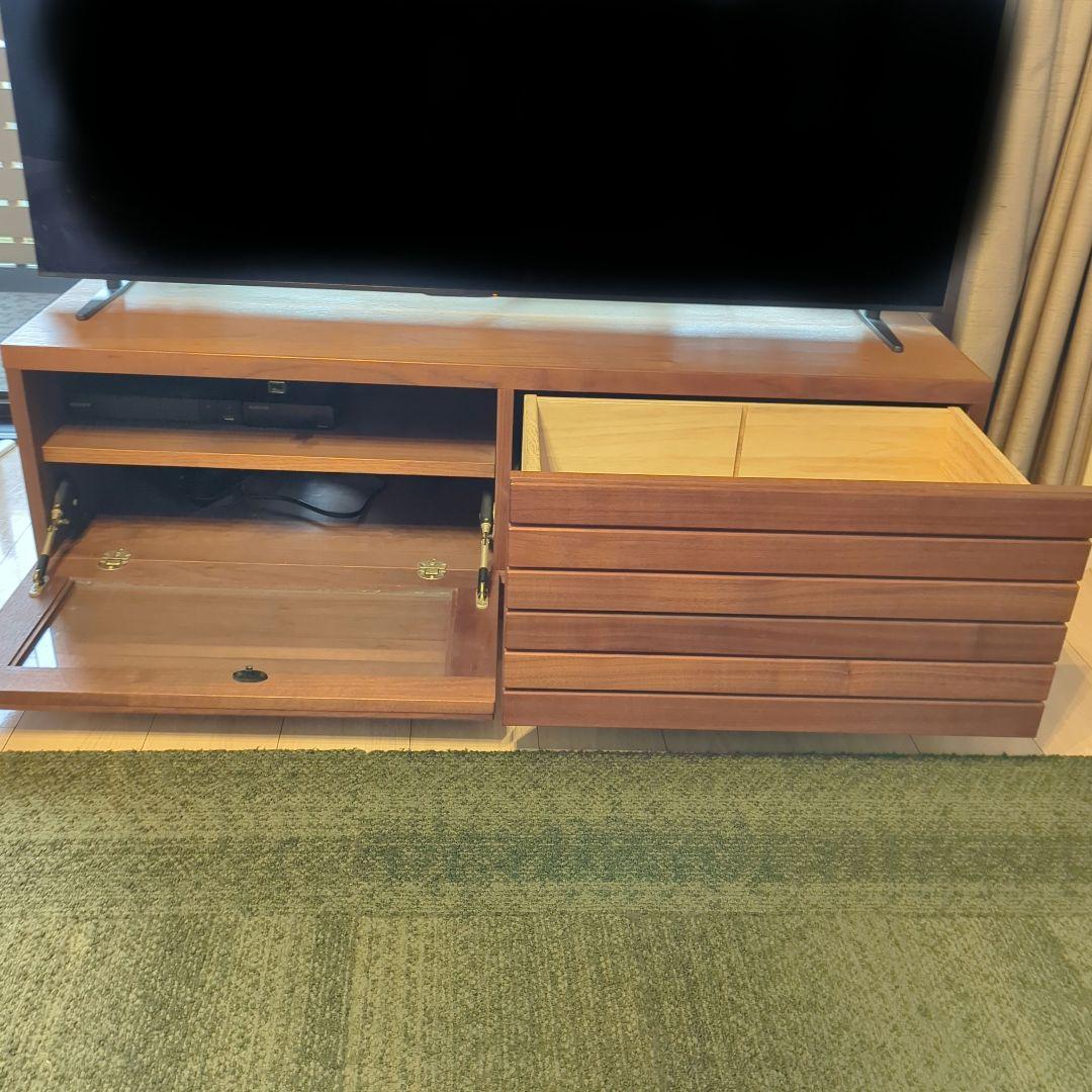 テレビ台 幅120 TV台　国産 ウォールナット オーダーメイド