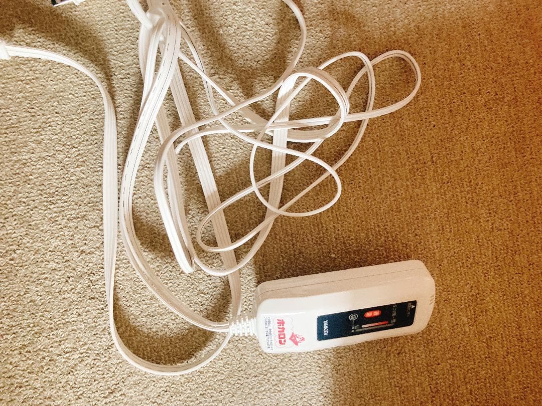 山善　ホカロン　かけしき電気毛布　188×30