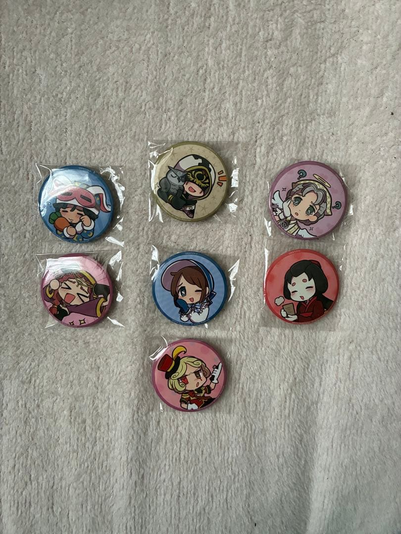 d*3様 【美品】第五人格 Identity V 缶バッジ まとめ売り 7点セッ
