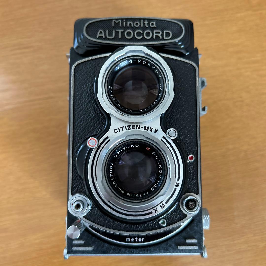 ミノルタ　Minolta AUTOCORD 2眼レフカメラ　レトロ