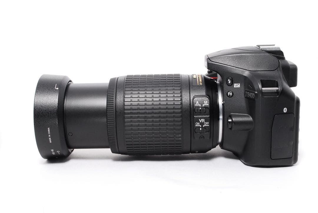 ◆AF-Pレンズ◆Nikon D3400◆Wレンズ◆一眼レフカメラ◆WiFi転送