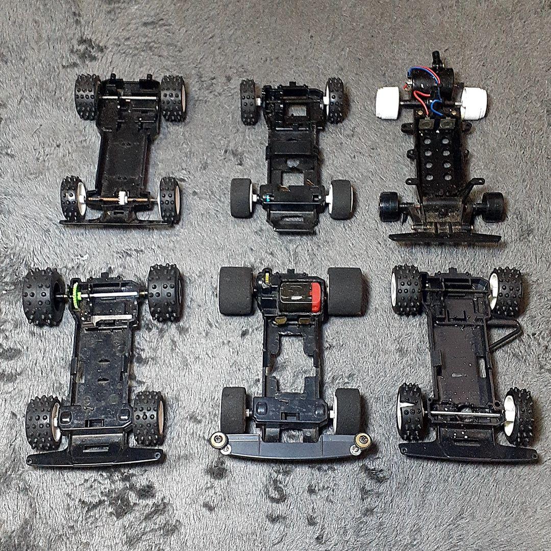 ミニ四駆セット　ボディ✕8 シャーシ✕6　その他パーツ　ジャンク　レトロ