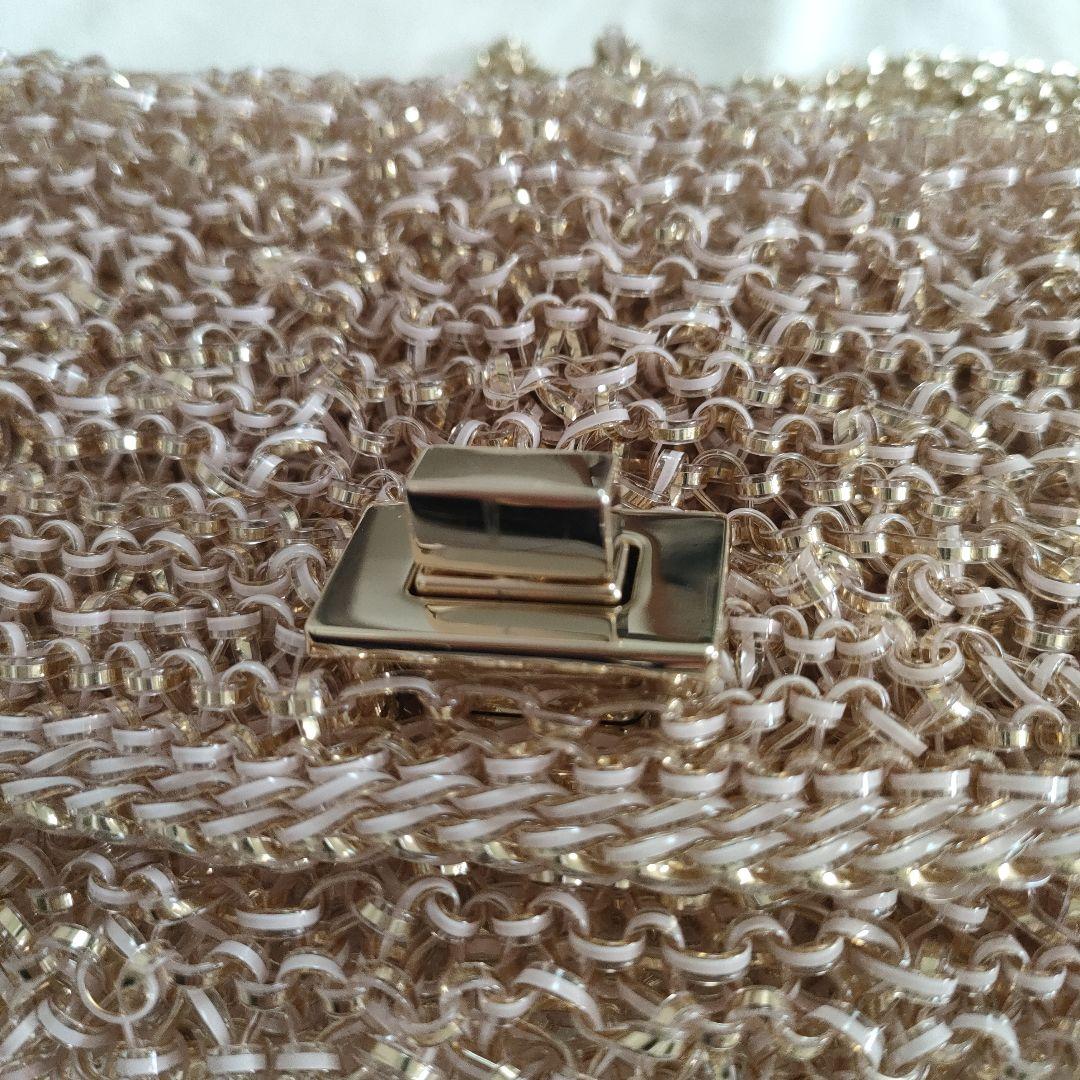 アンテプリマ ワイヤーバッグ パウダリーピンクゴールド