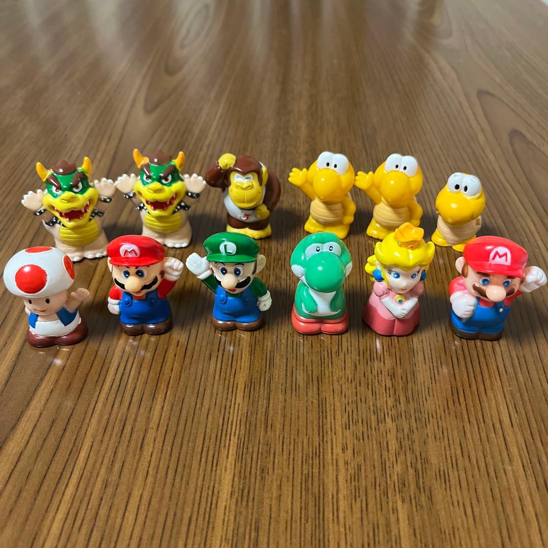 スーパーマリオ　指人形セット　90年代　レトロ