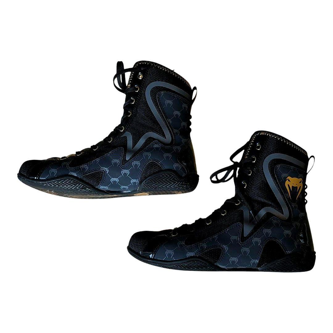 ♠【ヴェヌム】✨美品　エリートエボ モノグラム ボクシングシューズ　25.5cm