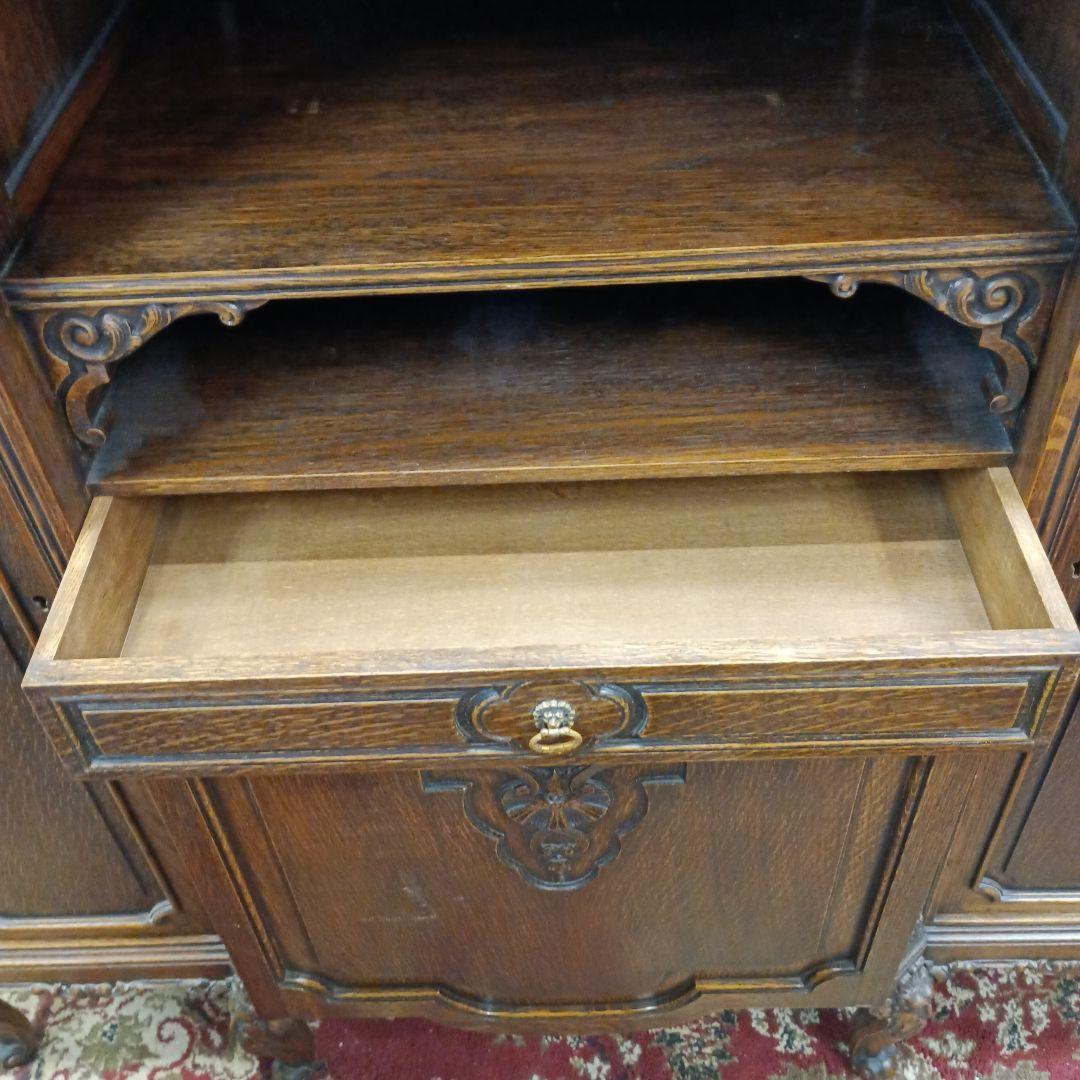 キャビネット　アンティーク　猫脚　外国製