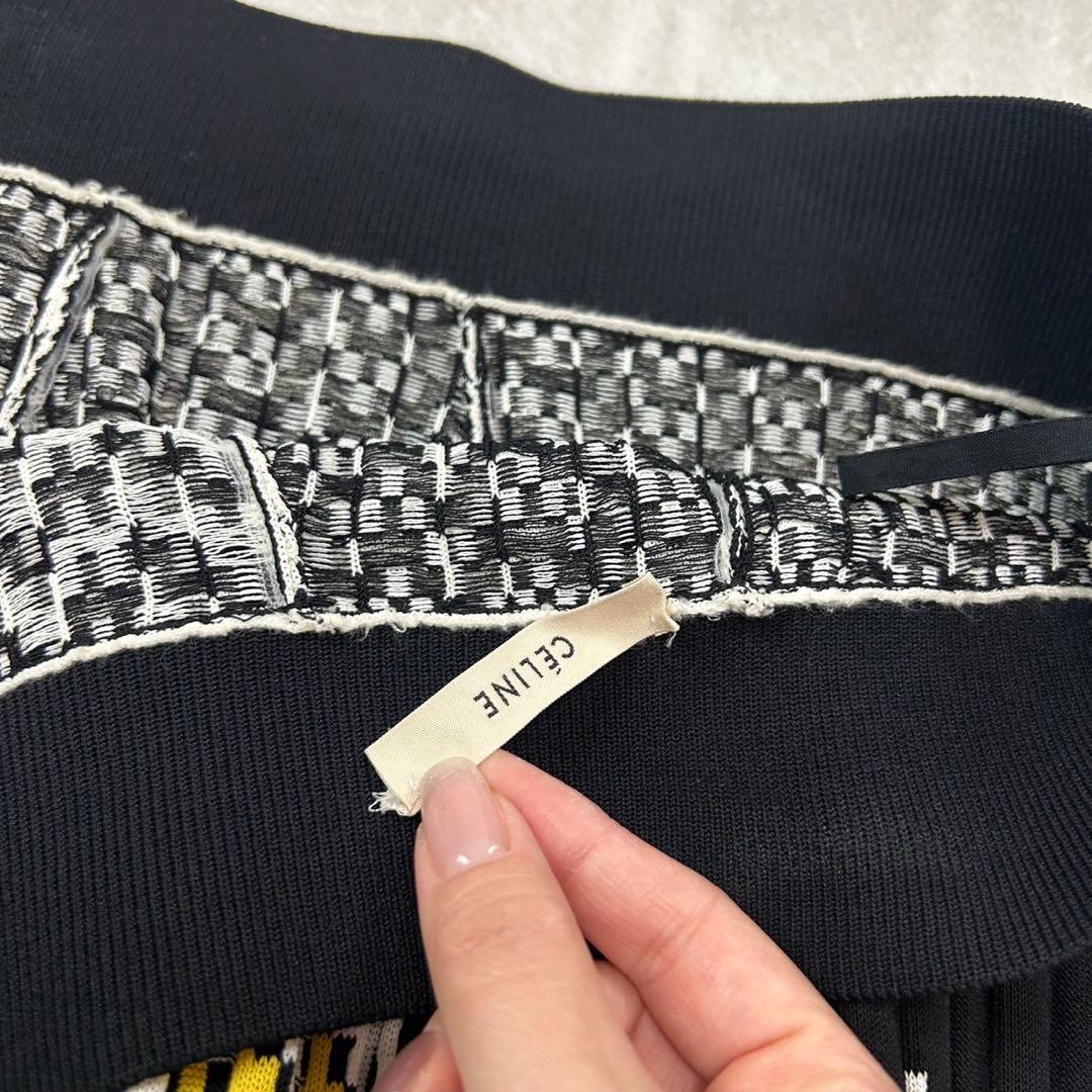 J231 新品未使用 M セリーヌ ひざ丈スカート レディース