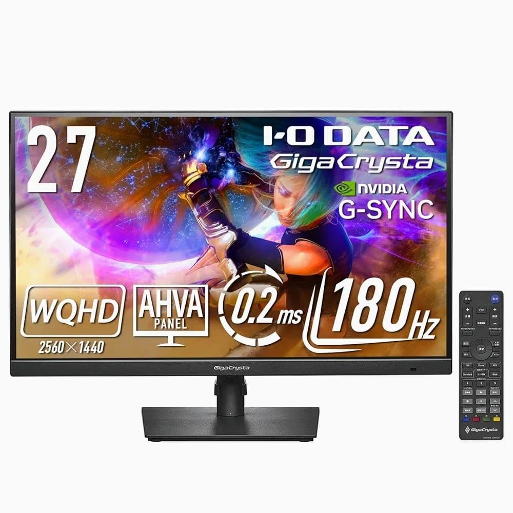 ディスプレイ・モニター本体 Gigacrysta monitor wqhd GDQ271JA