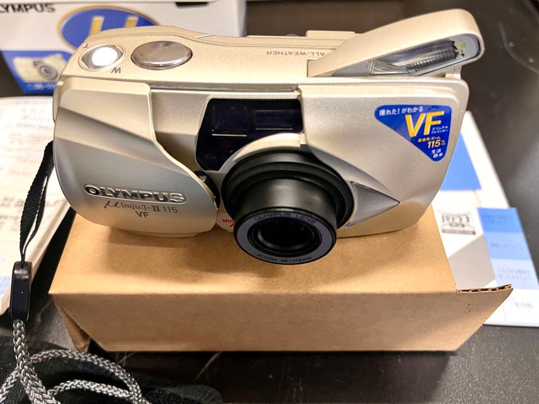 m*n様 オリンパス OLYMPUS μ[mju:]-II 115 VF 難あり