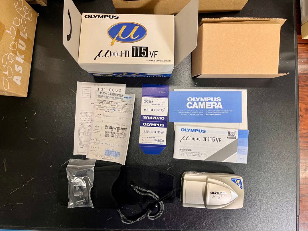 m*n様 オリンパス OLYMPUS μ[mju:]-II 115 VF 難あり