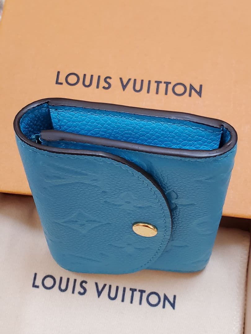 【モナモナ】ポルトモネ・ロザリ☆財布☆ターコイズブルー