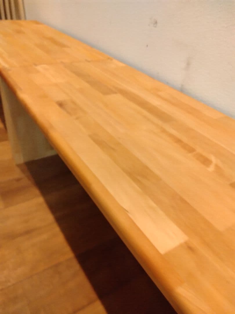 木製　ハンドメイド　オーダー　コの字　キヌカ　机　テーブル　サイドテーブル