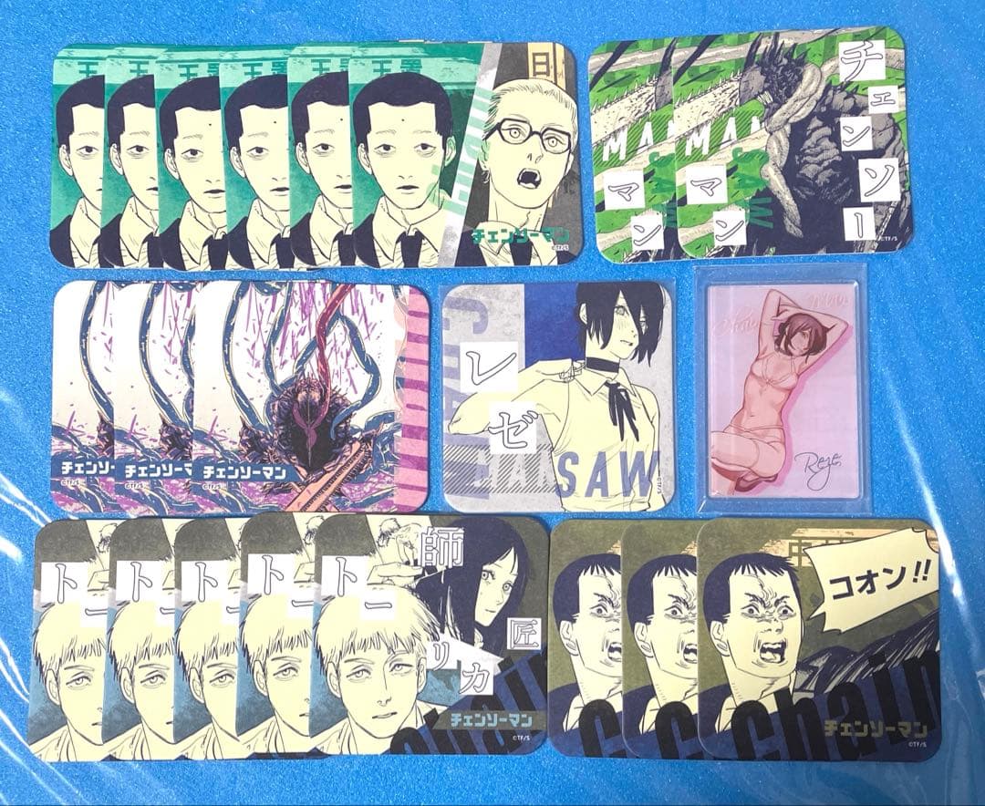 チェンソーマン アートコースター　デンジの袋とじコレクション　レゼ　まとめ売り