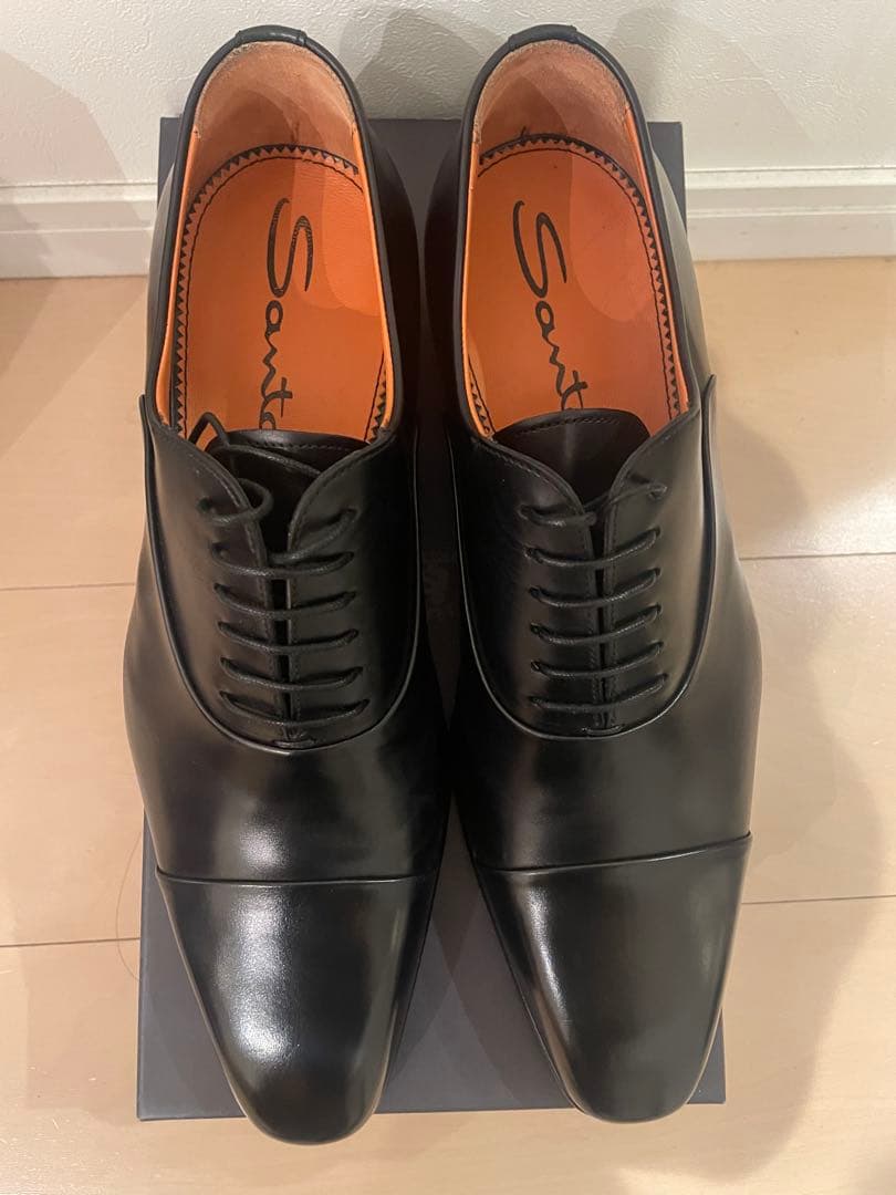 新品未使用 Santoni サントーニ ストレートチップ　ビジネスシューズ