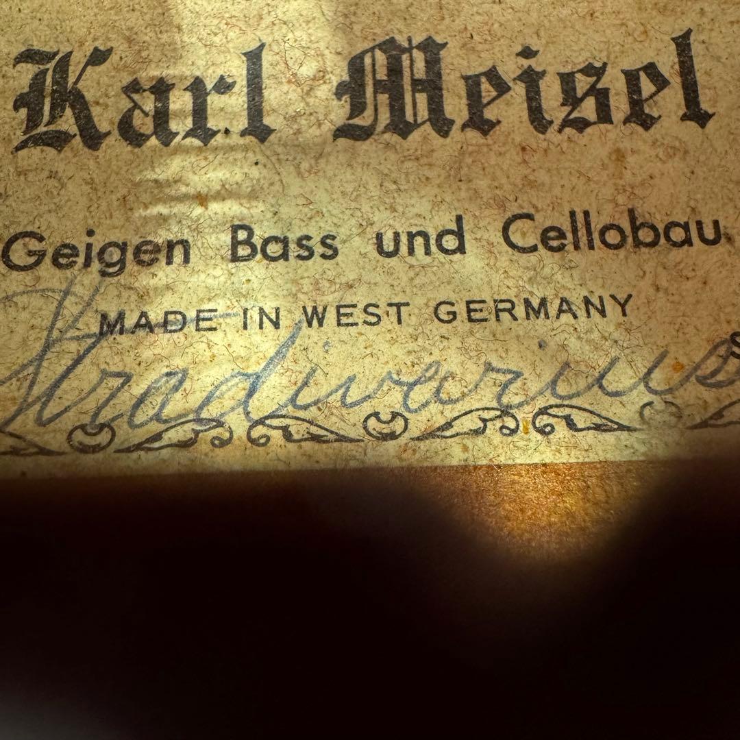 ✨希少✨Karl Meisel バイオリン No.6115 3/4 西ドイツ製