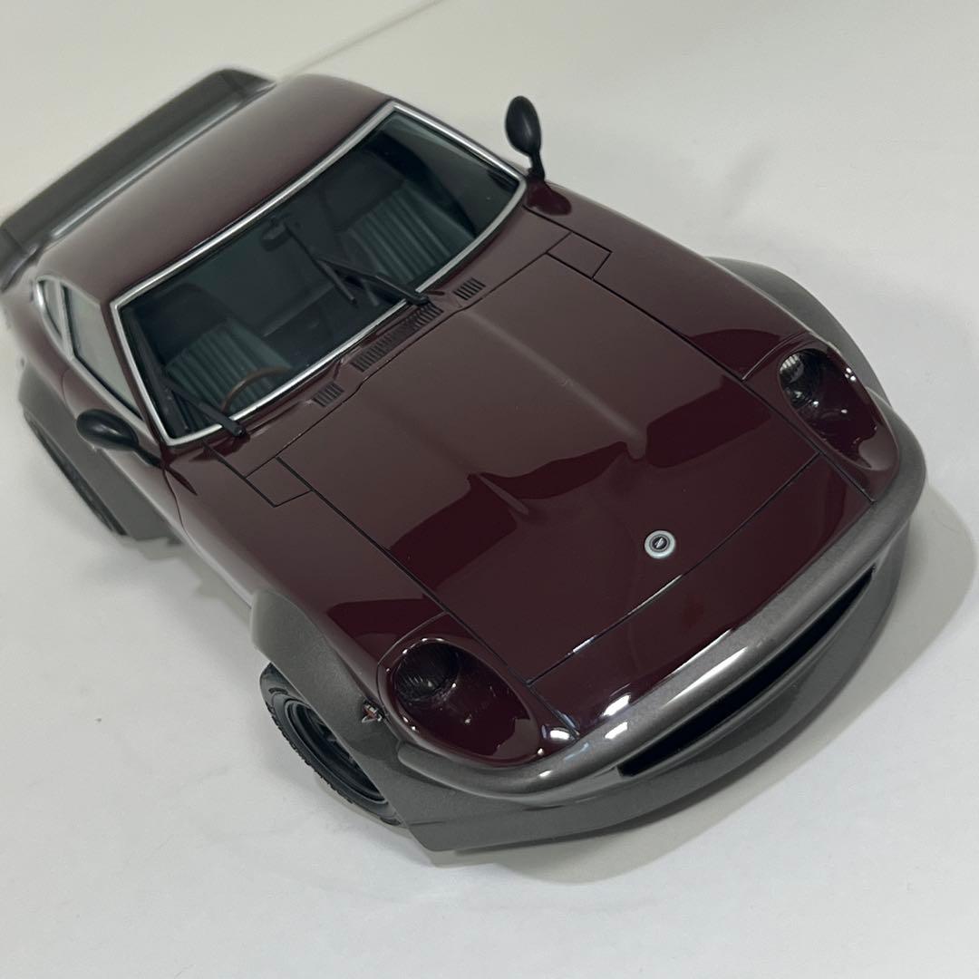 S30 アオシマ　プラモデル　フェアレディ　完成品