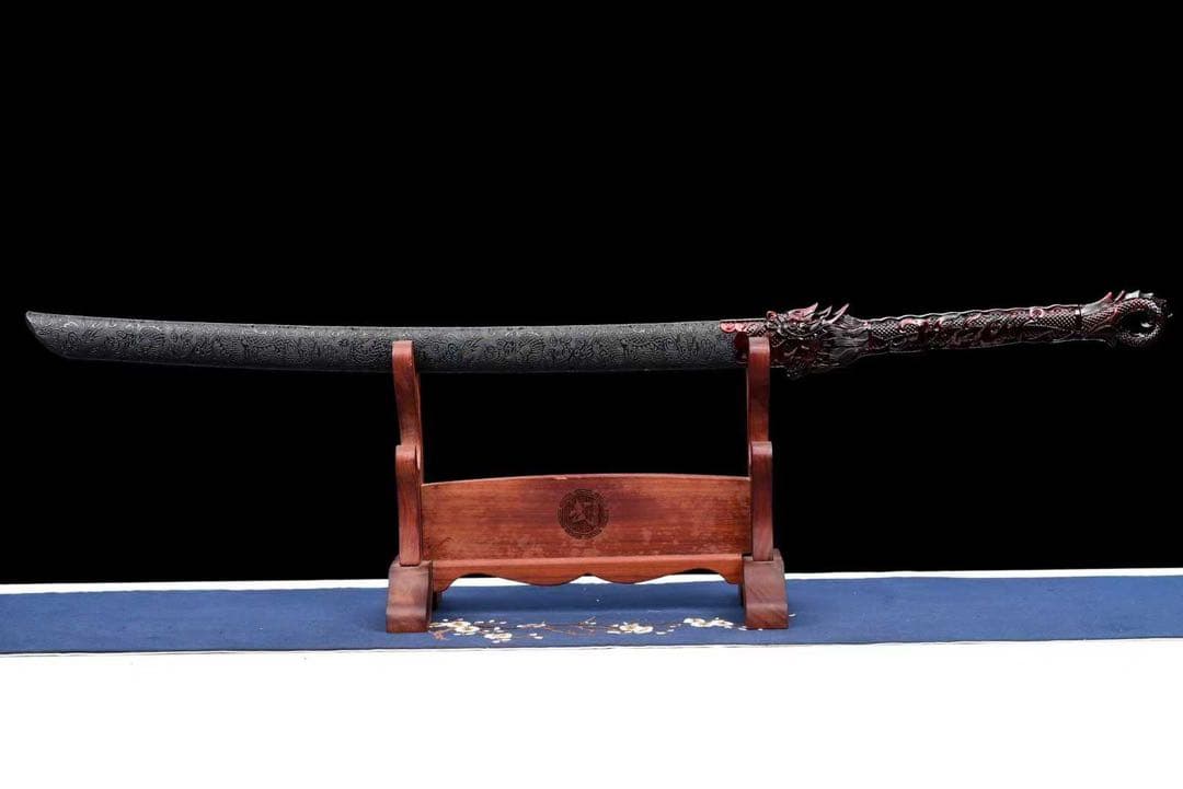 蒼龍怒 模造刀 鑑賞用 武具 舞踊刀 古兵器