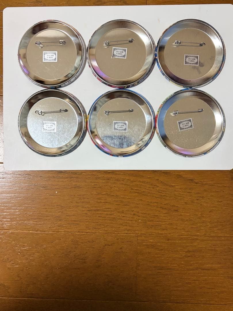 将国のアルタイル 原画展 缶バッジ 6点