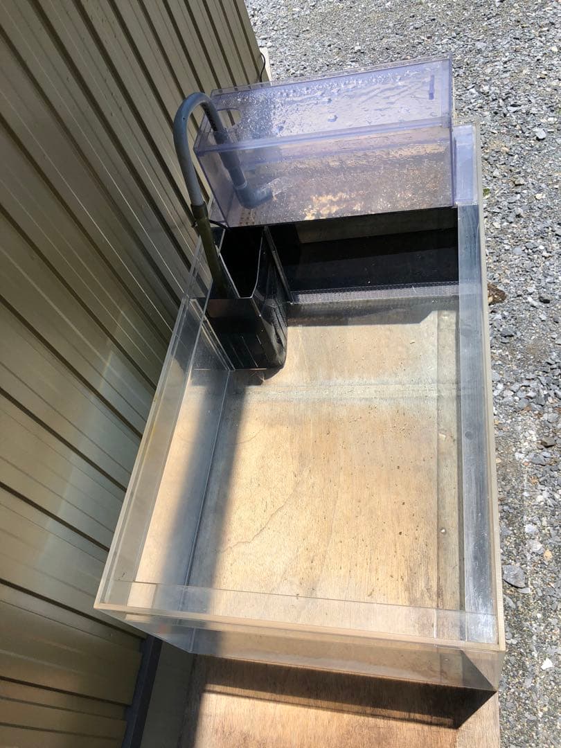 キ*シ様 サイド濾過槽付き水槽