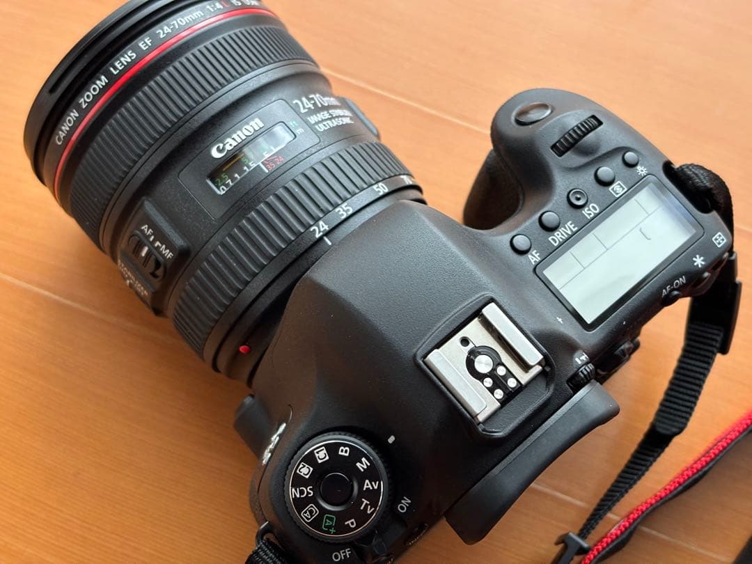 キャノン EOS-6D EF24-70mm F4L
